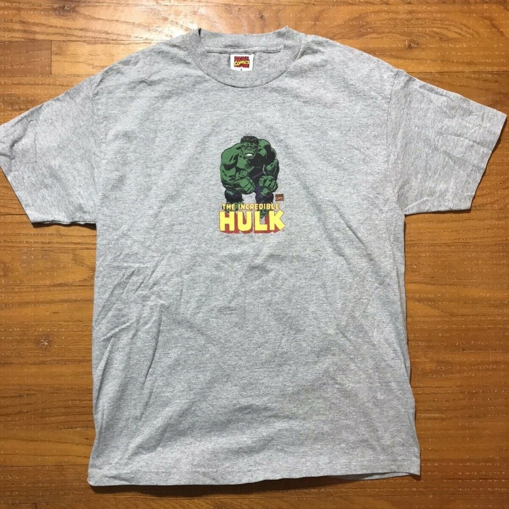 Vintage The Incredible Hulk T Shirt Tee Rare